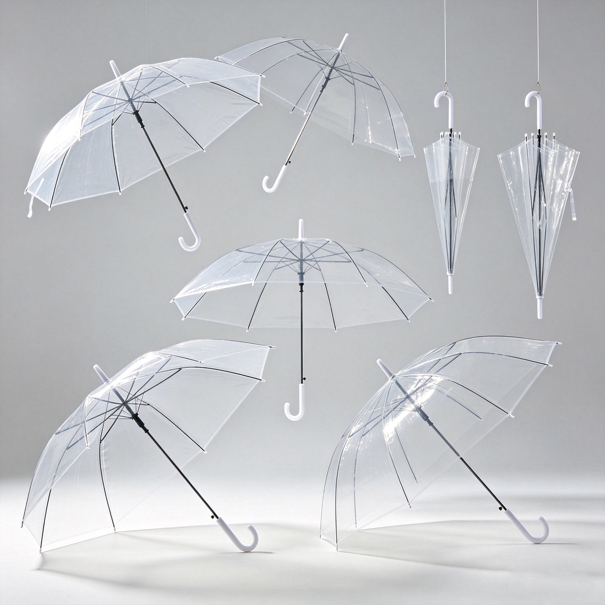 Transparenter Regenschirm