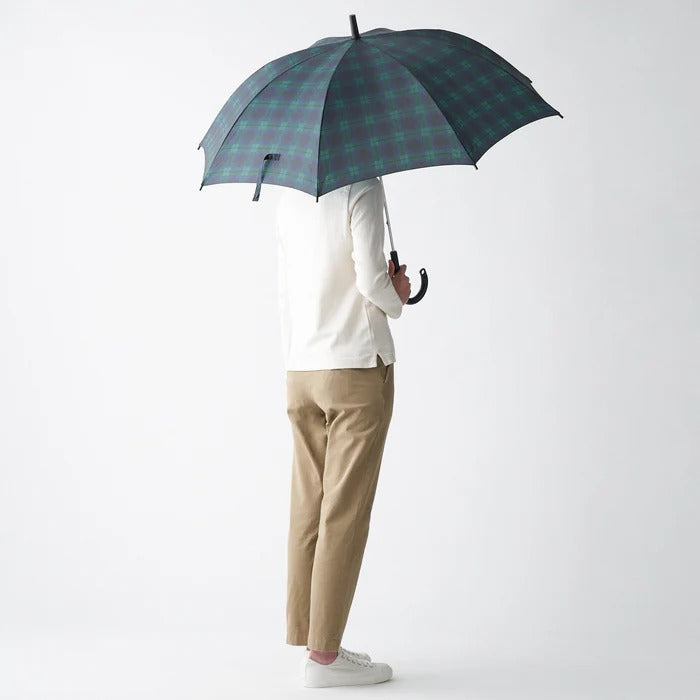 Langer Regenschirm Mit Geradem Griff