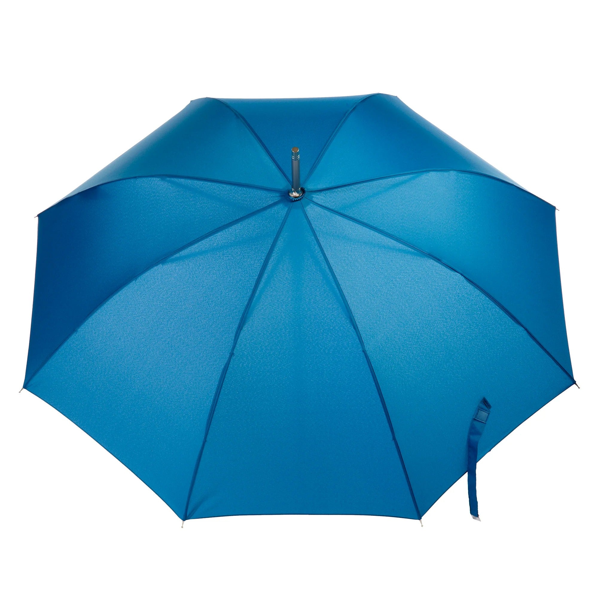 Regenschirm mit gebogenem Griff und langem Griff