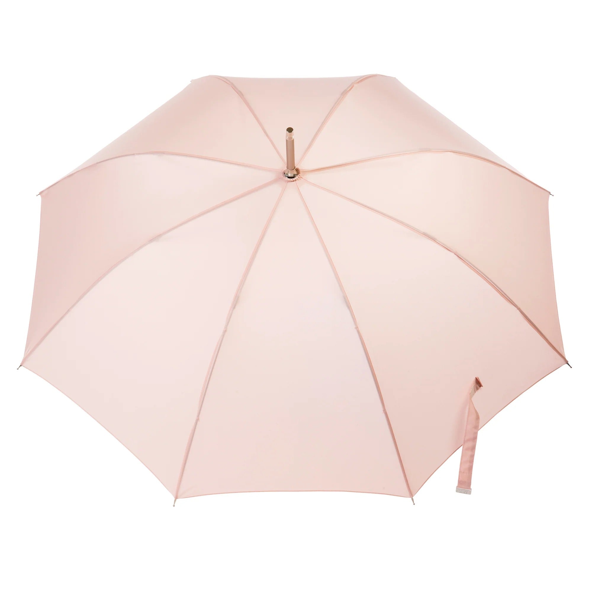 Regenschirm mit gebogenem Griff und langem Griff