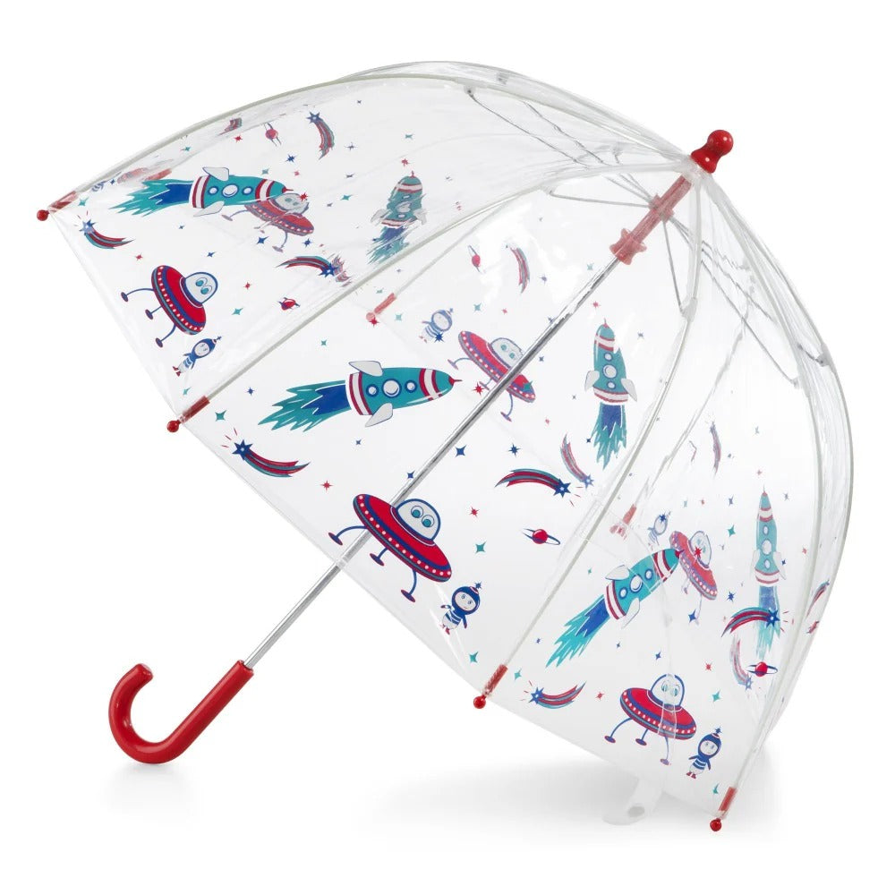 Transparenter Bubble Kinderregenschirm