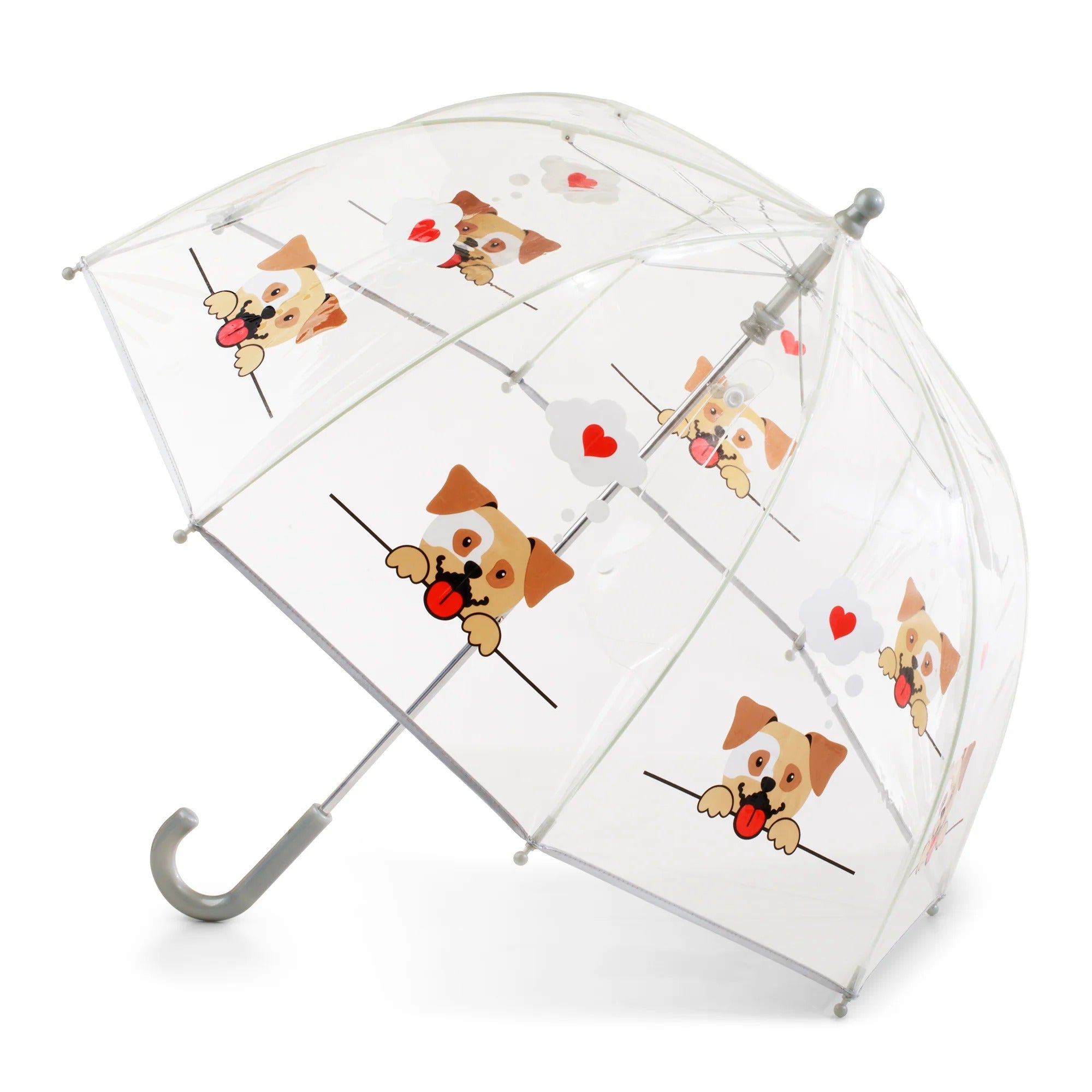 Transparenter Bubble Kinderregenschirm