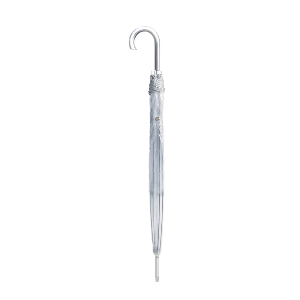 Transparenter Bubble Regenschirm Mit Langem Griff