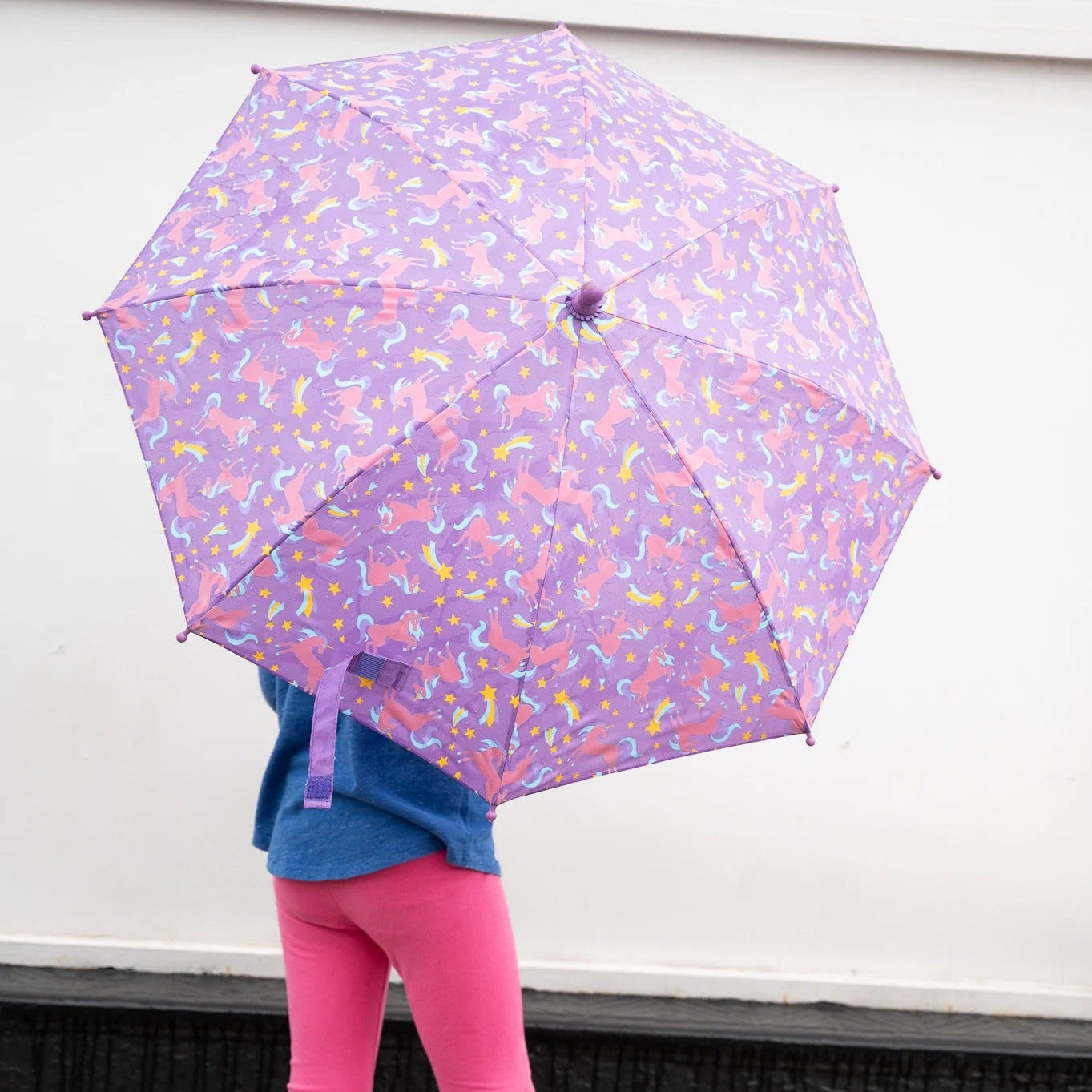 Verträumter Einhorn Kinderregenschirm